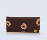BROWN SUNFLOWER WALLET