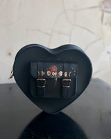 HEART SATCHEL ROSE MOON