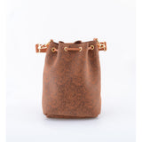 BUCKET BAG PAISLEY CARAMEL