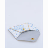 CARD WALLET BLUE GOLD ATLAS