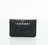CARD WALLET IRIDESCENT ROSE MOON