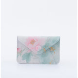 CARD WALLET WHITE FLORAL