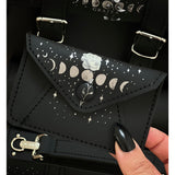 CARD WALLET WHITE ROSE MOON