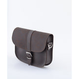 CROSS BODY SUEDE PAISLEY BROWN