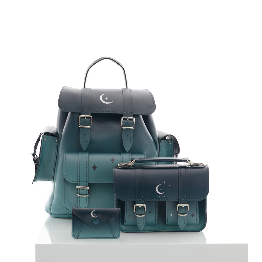 dr martens leather backpack green GIFT SET- HARI II GREEN MOON – GRAFEA