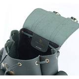 HARI II DARK GREEN GOLD SKULLS