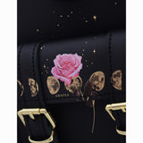 HEART SATCHEL GOLD ROSE MOON