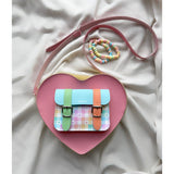 HEART SATCHEL LINA