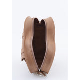 HEART SATCHEL VINTAGE BROWN