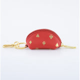 KEYRING PURSE CARDS RED