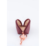 KEYRING PURSE MULBERRY ROSE GOLD STARS