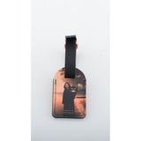 LEATHER LUGGAGE TAG FEAR