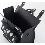 LUNA FLORAL GHOSTS BLACK