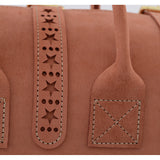 LUNA NUBUCK STARS TERRACOTTA