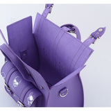 LUNA PURPLE SILVER SKULLS