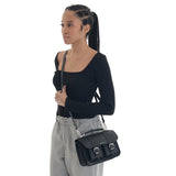 MICRO DOUBLE BLACK SILVER