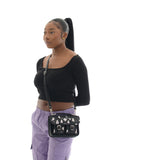 MICRO FLORAL GHOST BLACK