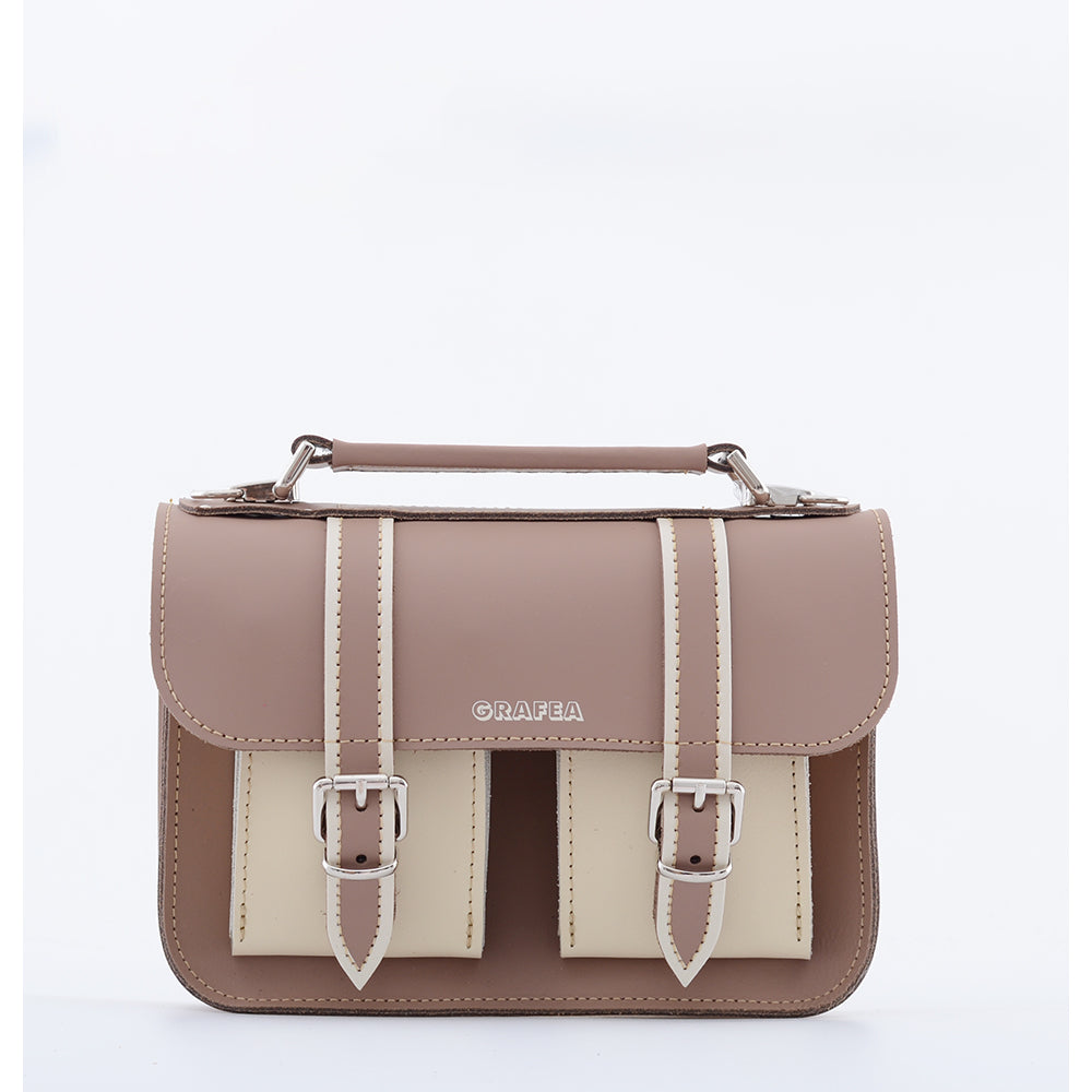 MICRO MILKSHAKE - Mini Leather Satchel – GRAFEA
