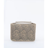 MICRO SUEDE PAISLEY SAND