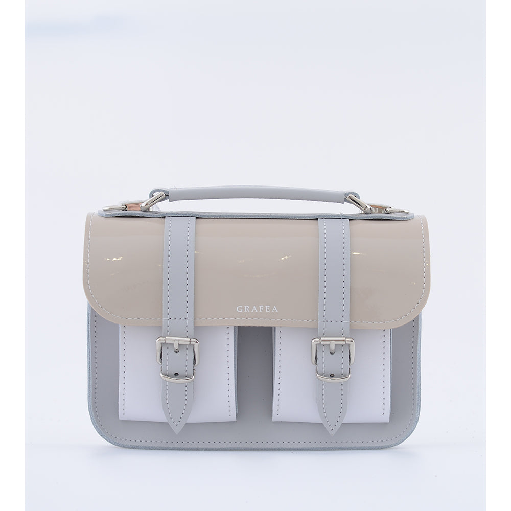 Embossed Leather Stardust Mini Crossbody