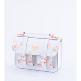 MICRO WHITE ROSE GOLD SKULLS