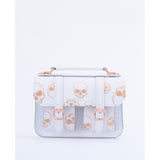 MICRO WHITE ROSE GOLD SKULLS