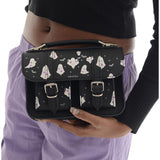 MICRO FLORAL GHOST BLACK