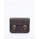 MINI SATCHEL DARK BROWN