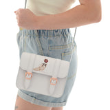 MINI SATCHEL WHITE LOVE ME NOT