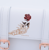MINI SATCHEL WHITE LOVE ME NOT