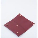 MULBERRY ROSE GOLD SKULLS WALLET