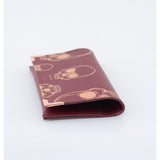 MULBERRY ROSE GOLD SKULLS WALLET