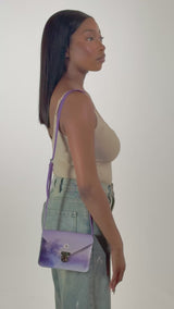 SMALL CROSSBODY PURPLE  SKY