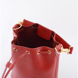 BUCKET BAG RED