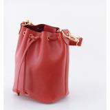 BUCKET BAG RED