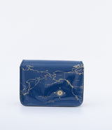 SMALL CROSSBODY BLUE ATLAS