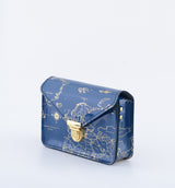 SMALL CROSSBODY BLUE ATLAS