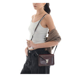 SMALL CROSSBODY BURGUNDY