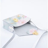 SMALL CROSSBODY WHITE FLORAL