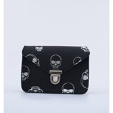 SMALL CROSSBODY SILVER SKULLS