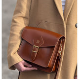 SMALL MESSENGER BROWN