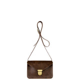 SMALL CROSSBODY DARK BROWN
