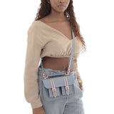 MICRO GREY ROSE GOLD W