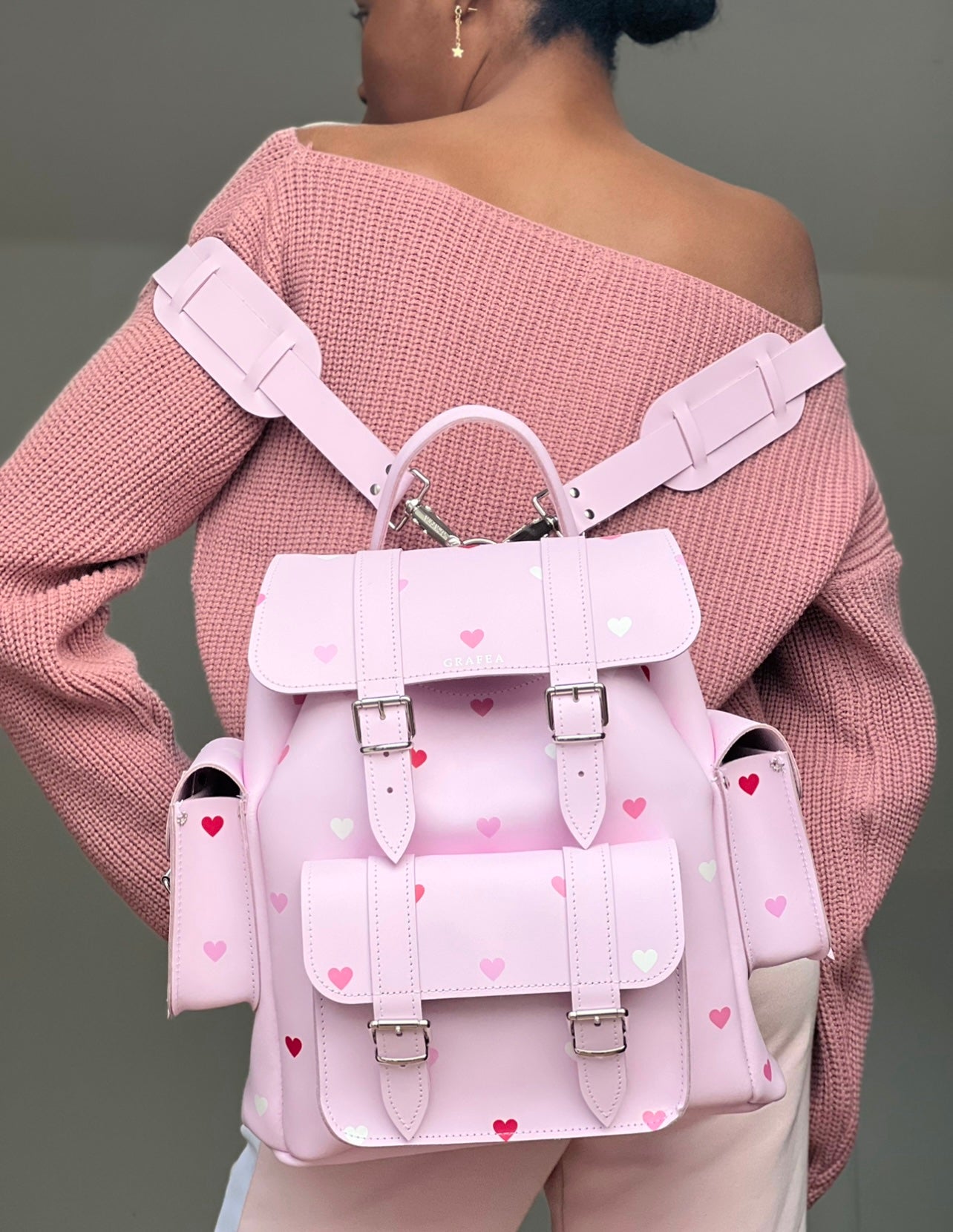 Hari Ii Grafea Backpack Sale Leather Grafea Bags Bolsos Marca