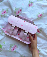 MICRO HEARTS PINK