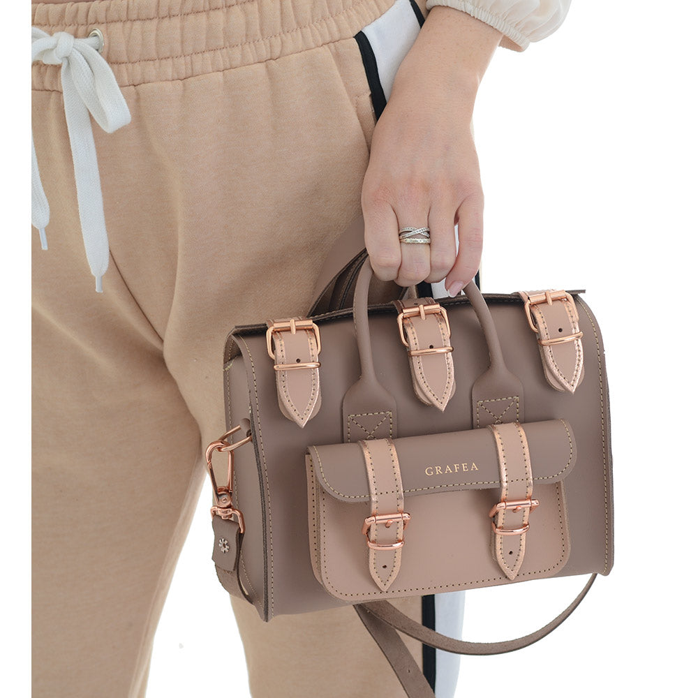 LUNA SMALL JULES - Leather Shoulder Bag GRAFEA LUNA SMALL JULES - Leather Shoulder Bag GRAFEA