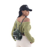 PEGGY CROC DARK GREEN