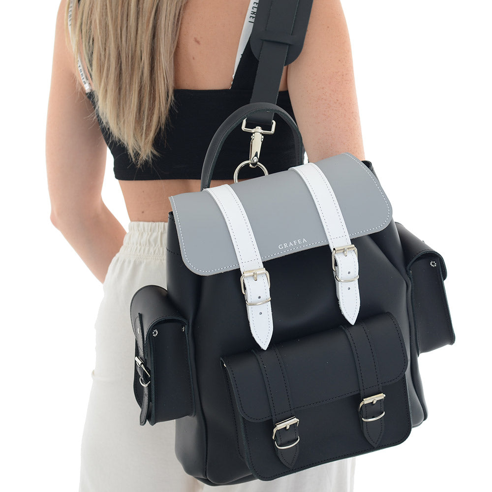 Grafea England leather バックパック HARI II BLACK - Leather Backpack – GRAFEA