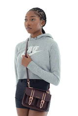 MICRO BURGUNDY ROSE GOLD W