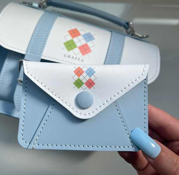 CARD WALLET POWDER BLUE